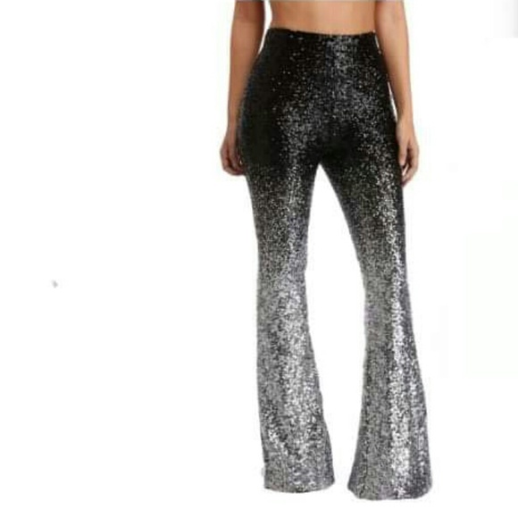 ♠Host Pick🔆🌟Ombre Sequin Bell Bottoms ♠ - Picture 4 of 8